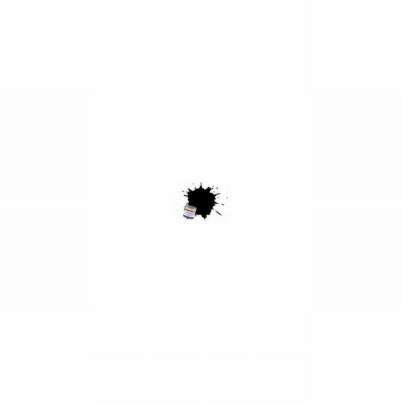 Paint HUMBROL Enamel # 85 Coal Black Satin 14ml