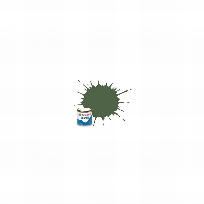 Paint HUMBROL Enamel # 117 US Light Green Matt 14ml