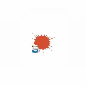 Paint HUMBROL Enamel # 132 Red Satin 14ml