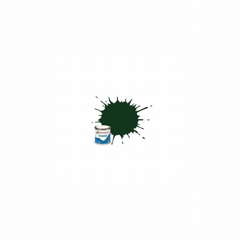 Paint HUMBROL Enamel # 195 Chrome Green 14ml