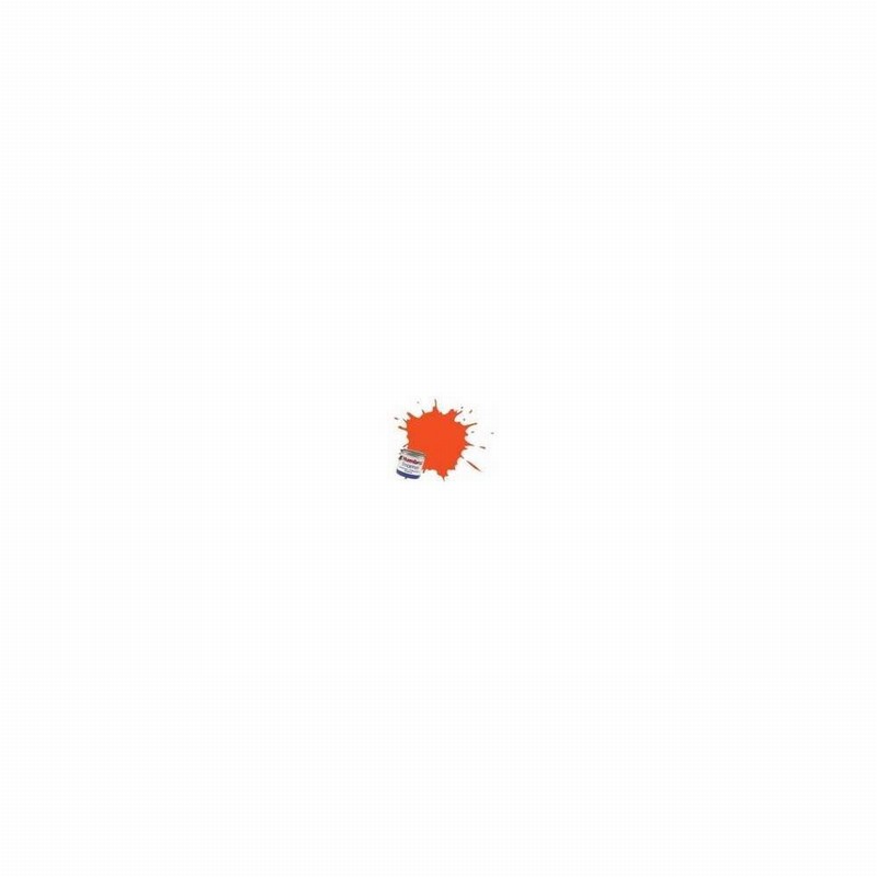Paint HUMBROL Enamel #1322 Clear Color Orange 14ml