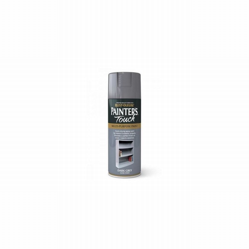 Paint PAINTERS TOUCH Dark Grey Gloss 400ml Aero.