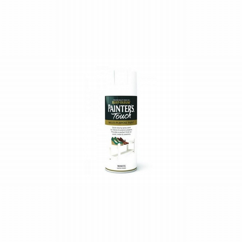 Paint PAINTERS TOUCH White Satin 400ml Aero.