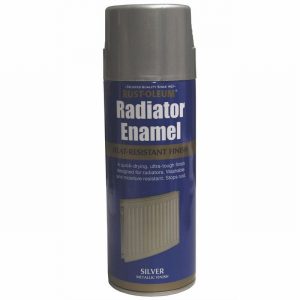 Paint SA Radiator Enamel Silver Metallic 400ml Aero.