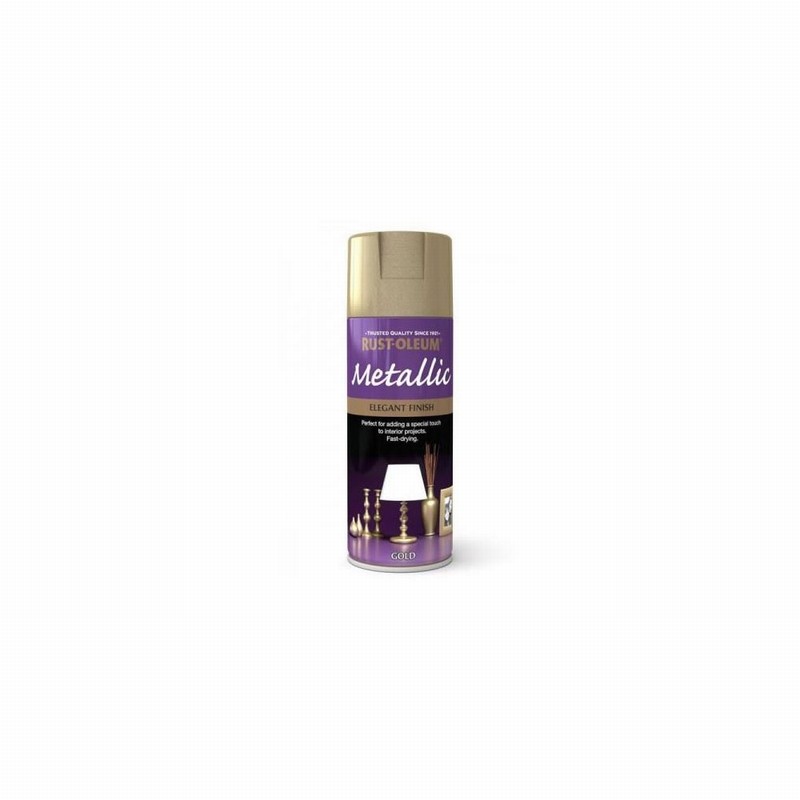 Paint Metallic Gold 400ml Aero.