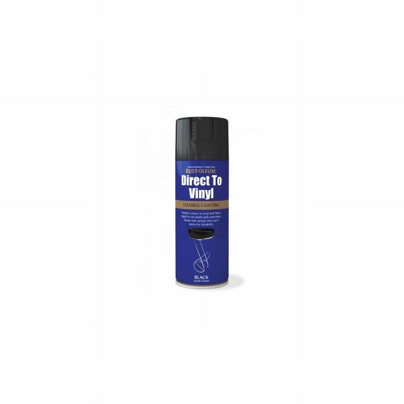 Paint SA Direct to Vinyl Black Gloss 400ml Aero.