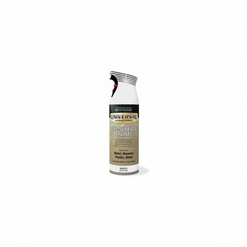 Paint UNIVERSAL White Satin 400ml Aero.