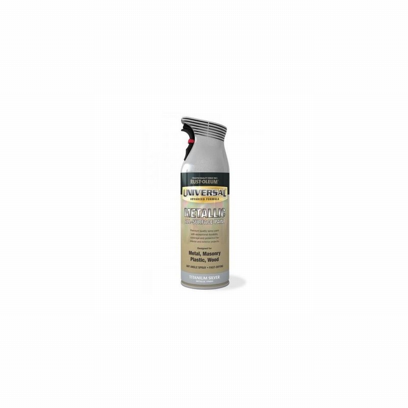 Paint UNIVERSAL Titanium Silver Metallic 400ml Aero.