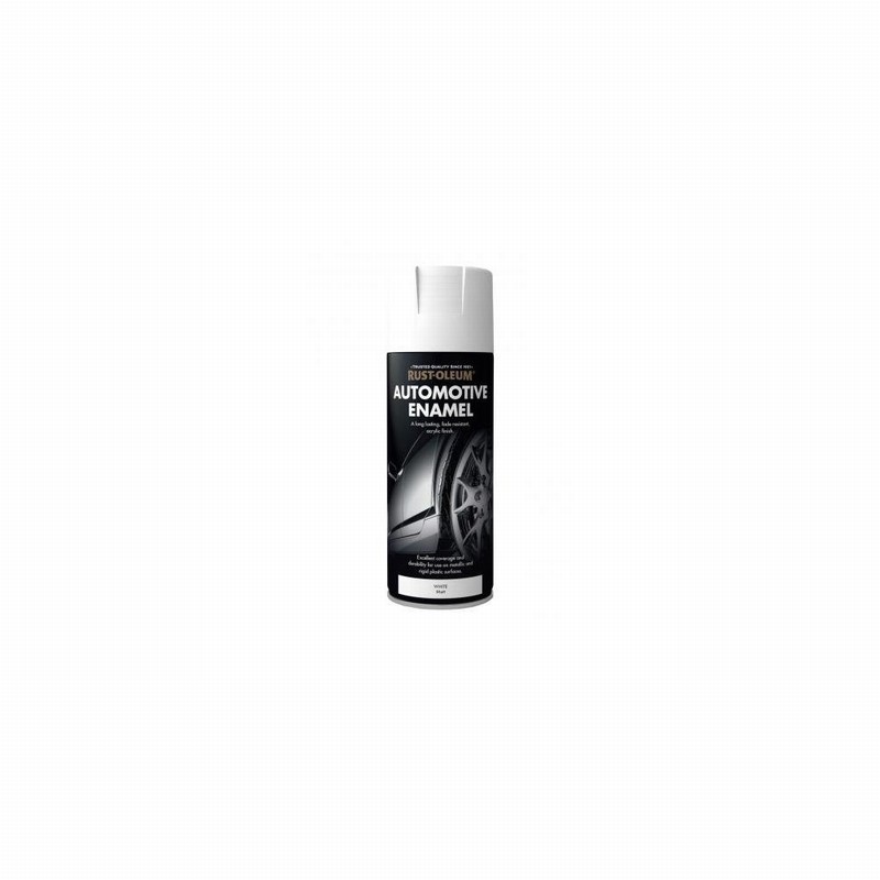 Paint Auto. Enamel Matt White 400ml Aero.