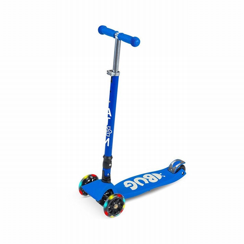 Scooter AtomBUG Folding Illuminated Wheel Blue & Bag D