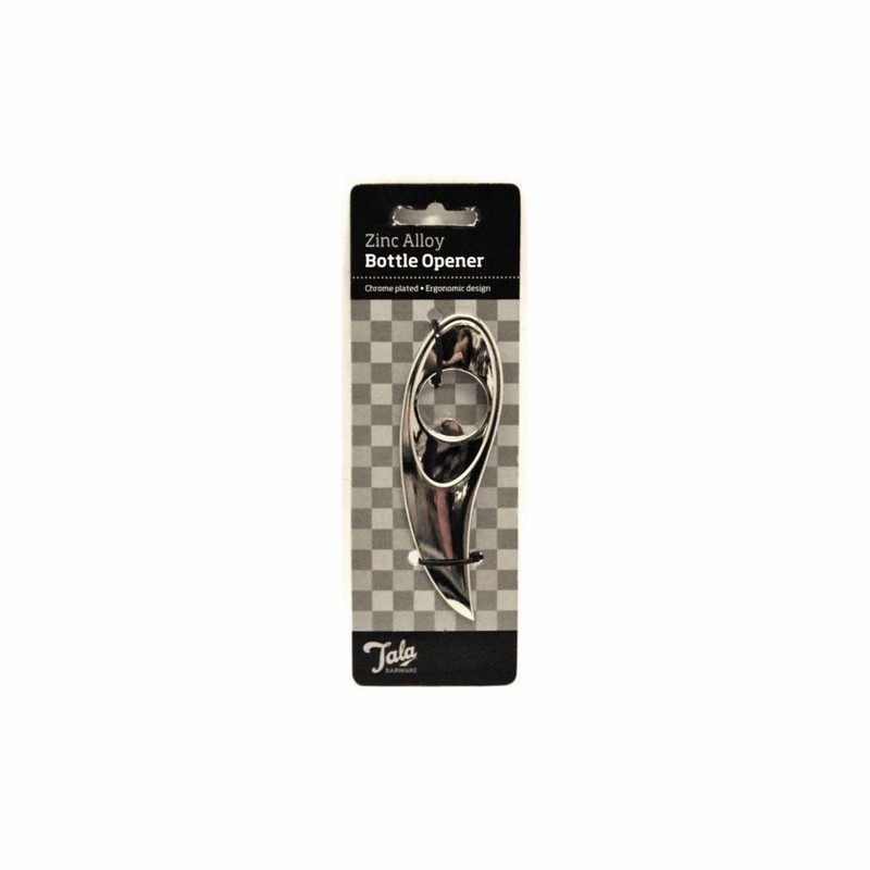 Bottle Opener Deluxe Chrome Plated D
