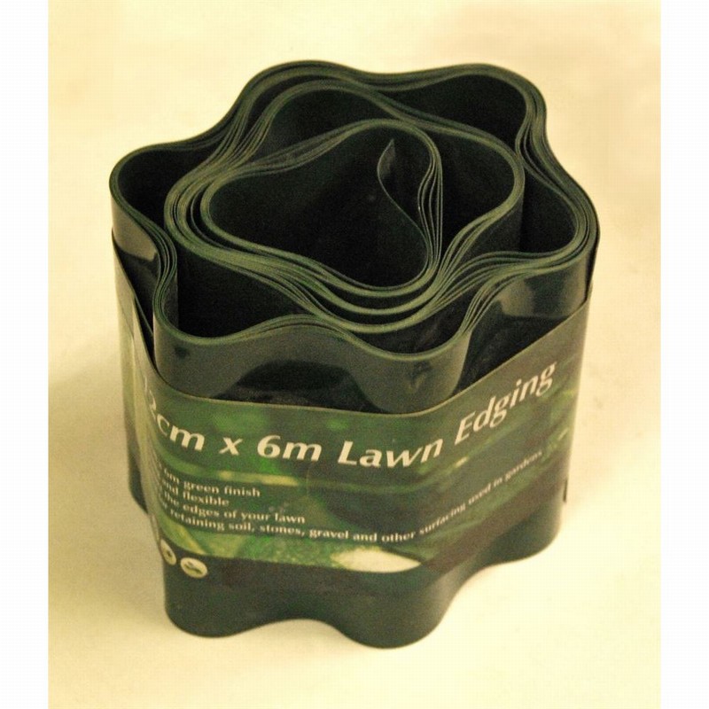 Lawn Edging 12cmx6Mtr. Plastic