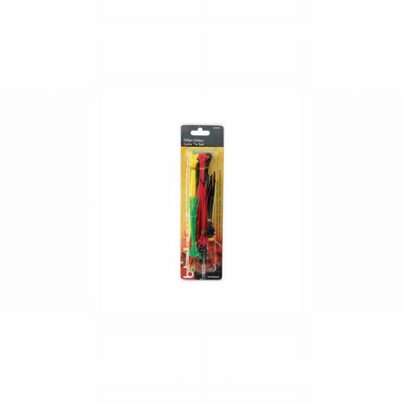 Cable Ties Ass Size & Colour x120