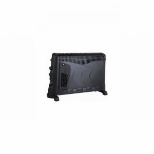 Heater Convector 2Kw Turbo & Timer Black