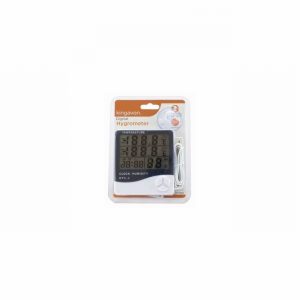 Hygrometer Thermometer & Clock Digital