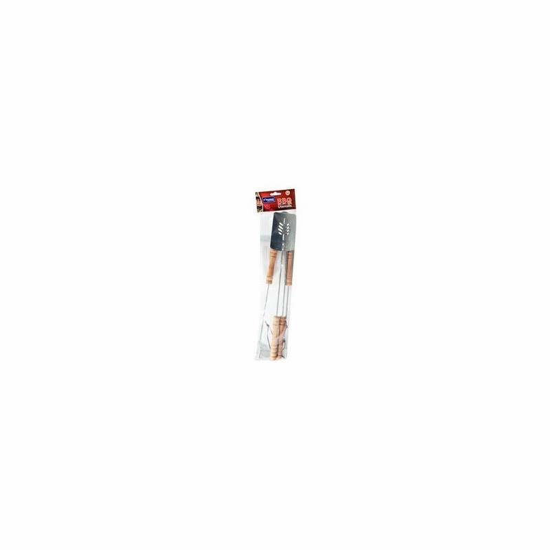 Barbecue BBQ Tool Set 3 Pce. Wooden Handles