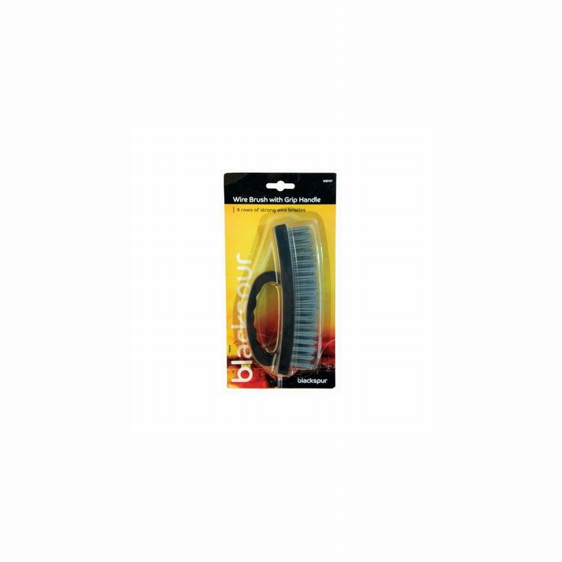 Wire Brush Grippy Handle