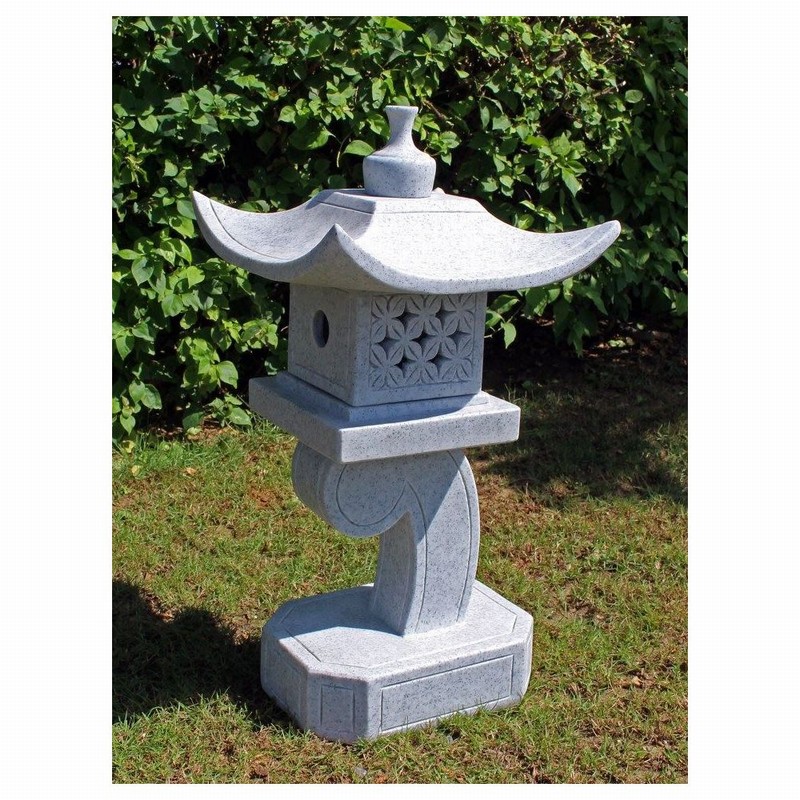Garden Ornament PAGODA LANTERN GRANITE Colour 80cm