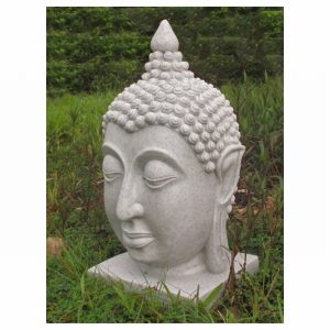 Garden Ornament THAI BUDDHA HEAD BUST GRANITE Colour 60cm