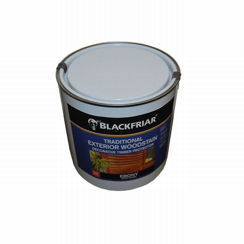 Woodstain Exterior Ebony Satin 2.5Ltr.