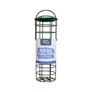 Bird Feeder for Suet Fatballs Green
