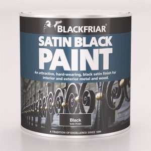 Paint Black Satin 250ml