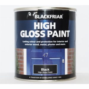 Paint High Gloss Black 250ml