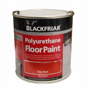 Paint Floor PolyUrethane Red 500ml