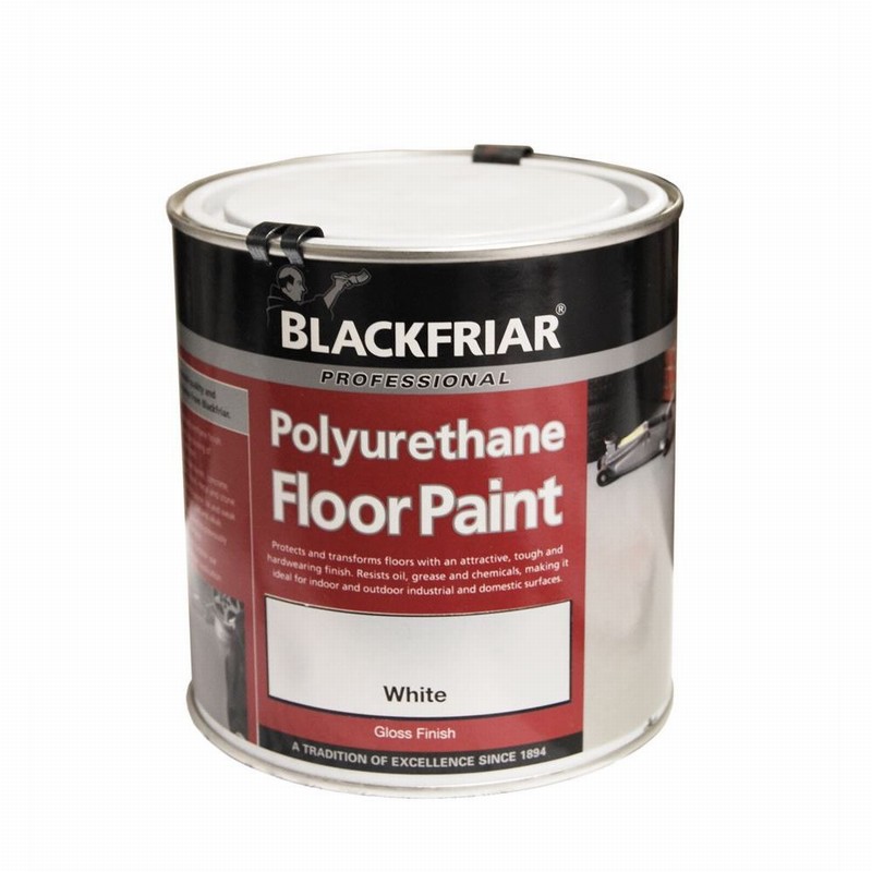 Paint Floor PolyUrethane White 1Ltr.