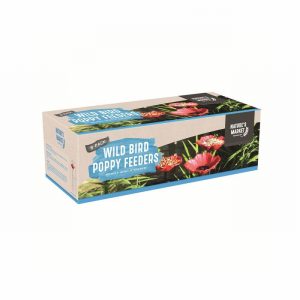 Bird Feeder Poppy Design x8
