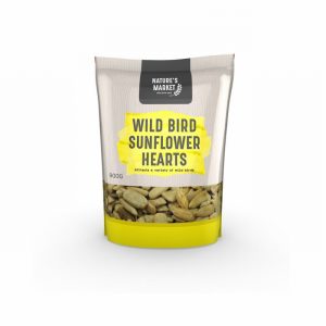 Bird Feed Sunflower Hearts .9Kg Bag
