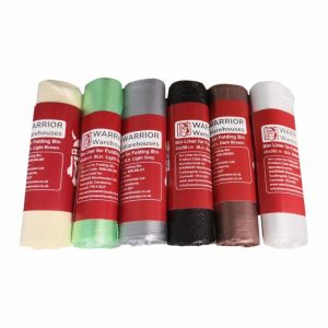 Bin Liner for Folding Bin 45x50cm x20 48mu 8Ltr. Black