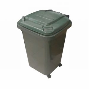 Bin Wheeled 50Ltr. 4 Castors Blue
