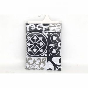 Shower Curtain Polyester Tile Design 180x180cm