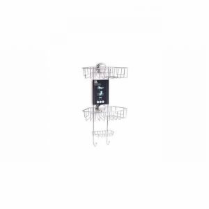 Shower Caddy 3Tier Flat 42x25cm Heavy Twist & Lock