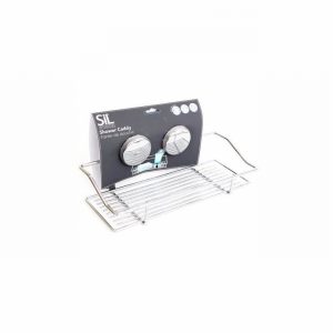 Shower Caddy Rect. 26x12cm Heavy Twist & Lock