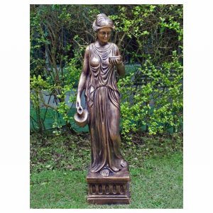 Garden Ornament HEBE GODDESS OF YOUTH BRONZE Colour 160cm