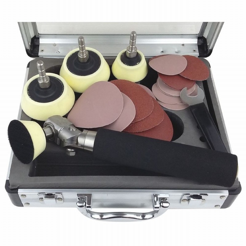 Lathe Bowl Sander 50 & 75mm Pads Inc. 20Discs