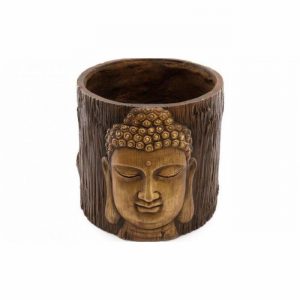 Planter Buddha Gold 30x26cm Ext.