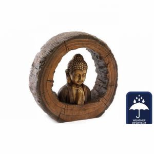 Ornamental Buddha in Tree 43cm Ext.