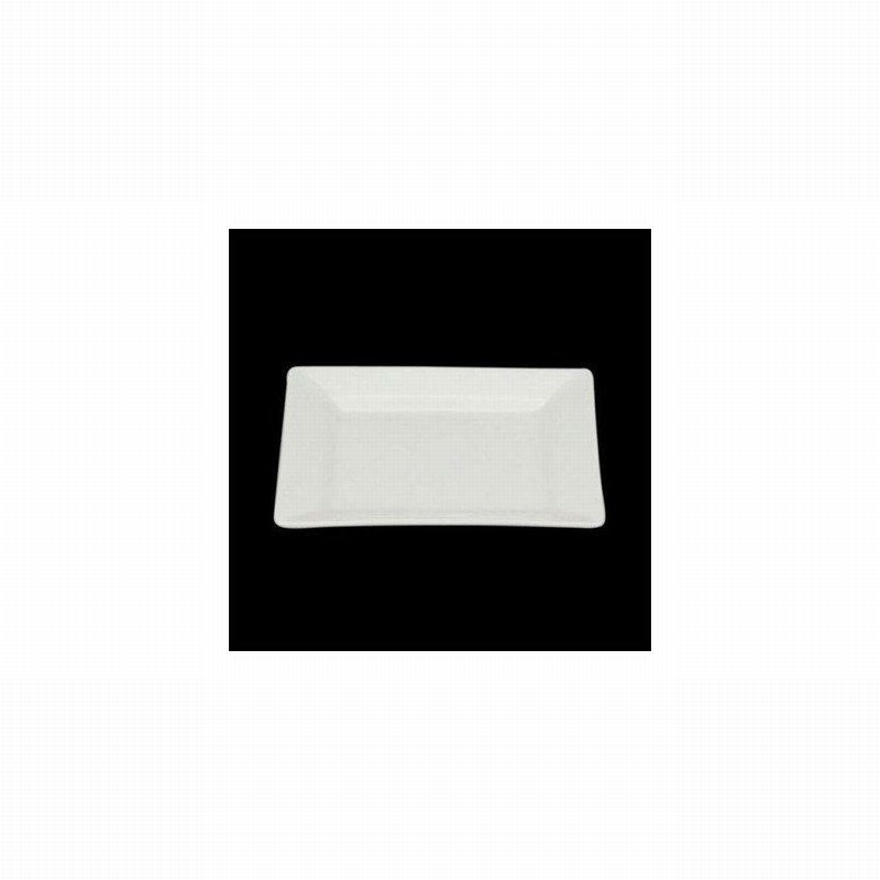 Plate Square 15cm White