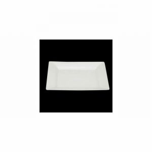 Plate Square 25cm White