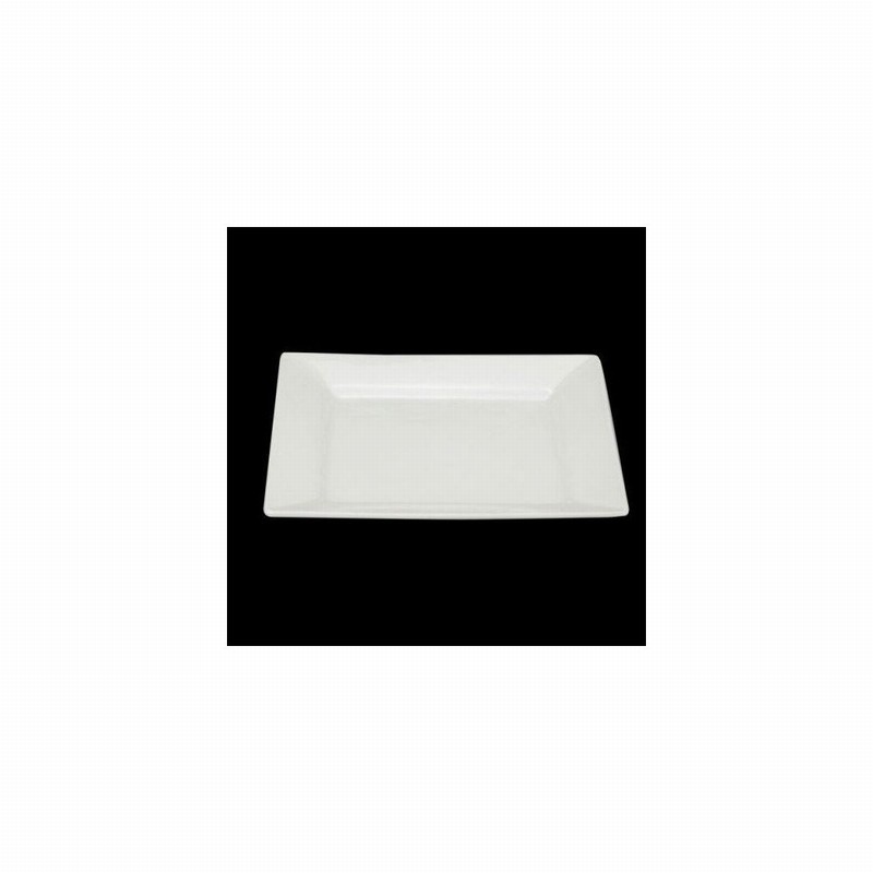 Plate Square 25cm White