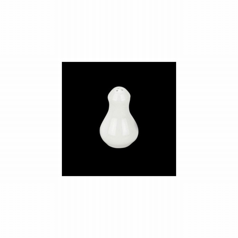 Pepper Pot 8.5cm Bellied White