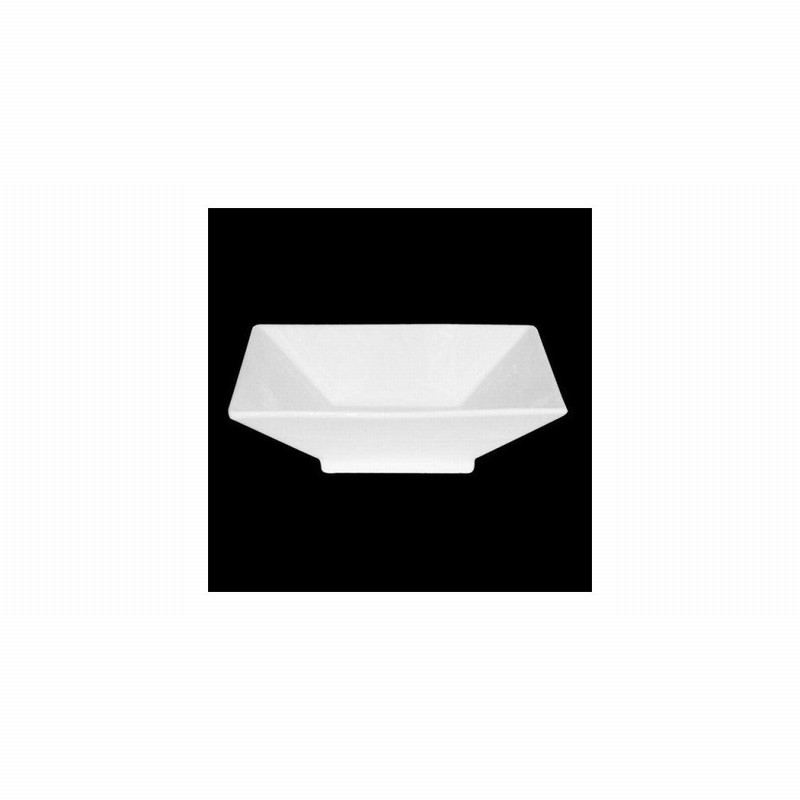 Bowl Square Deep Fruit/Salad 20cm White