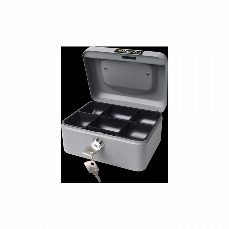 Cash Box 6" Black 2Keys D