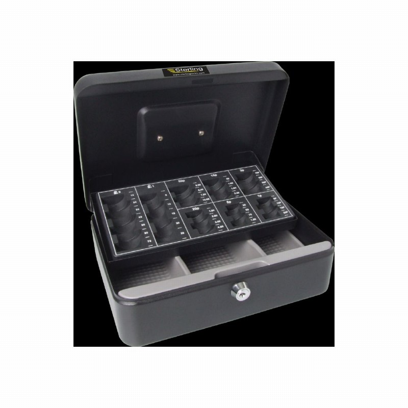 Cash Box 10" & Coin Tray Red