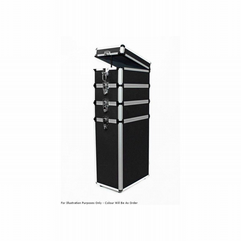 Tool Case Multi-Layer Silver Deluxe