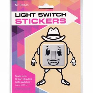 Sticker Set for Light Switch Mr Switch
