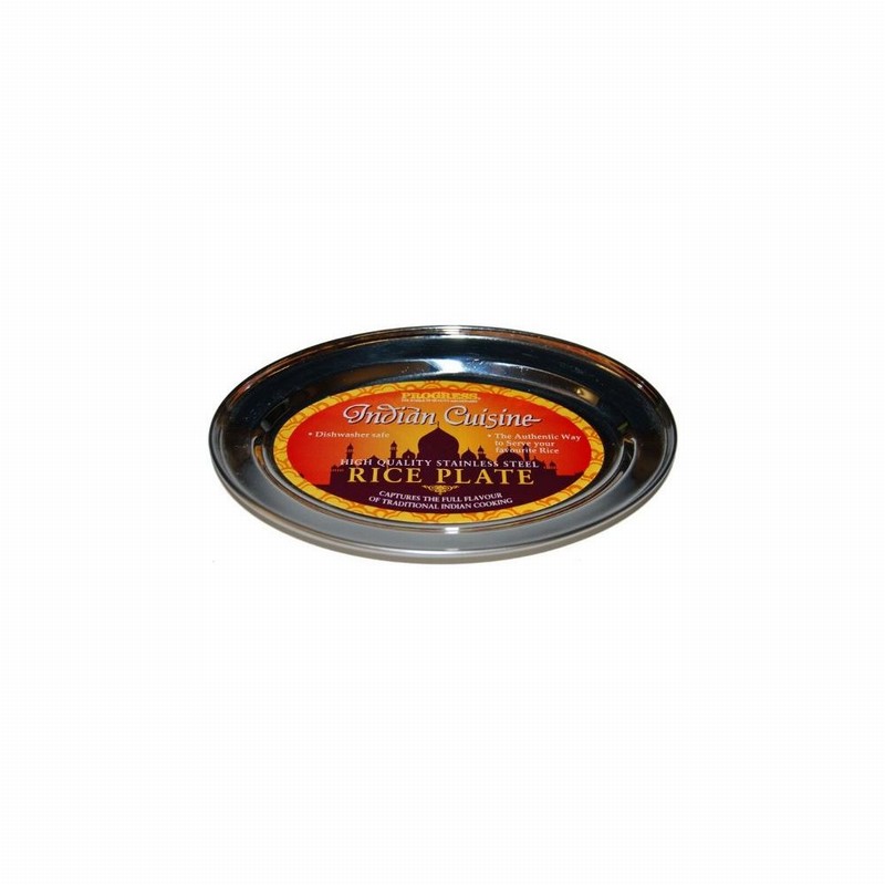 Plate Rice 18cm Oval SS
